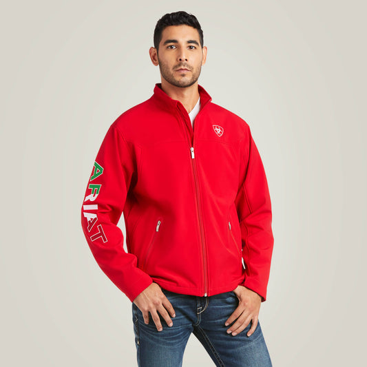 Ariat® Team Softshell Mexico Jacket Red