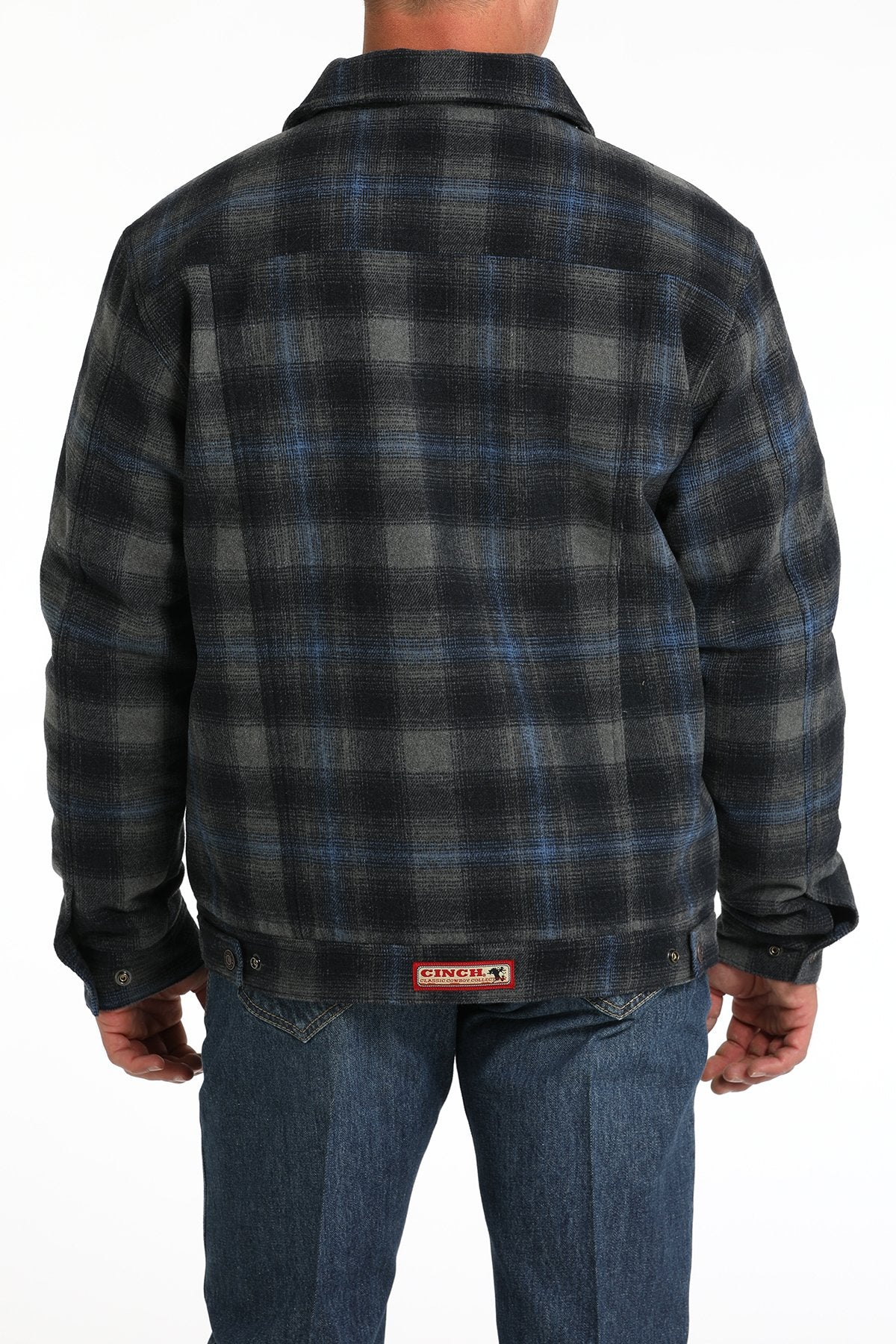 CINCH Men's Lined Trucker Jacket - Navy/Gray