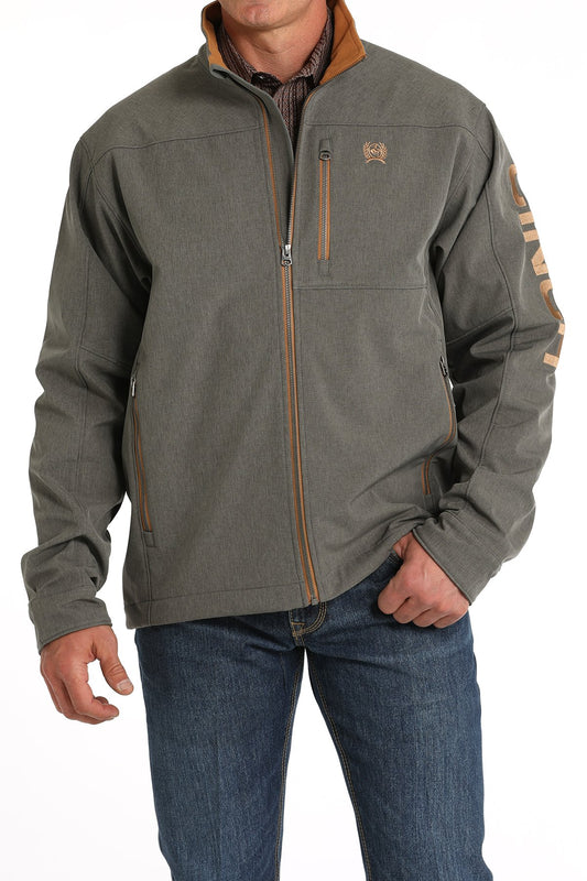 CINCH Men's Match Boys Bonded Jacket - Charcoal/Copper