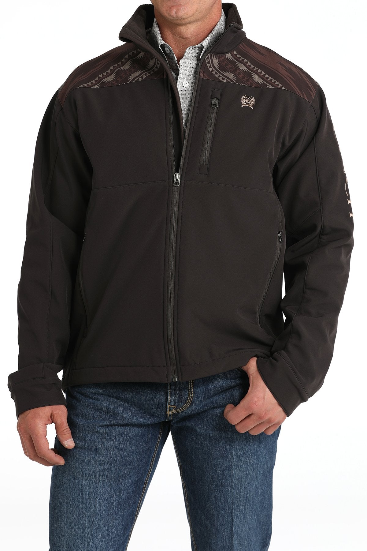 Cinch Men's Bonded Jacket - Brown