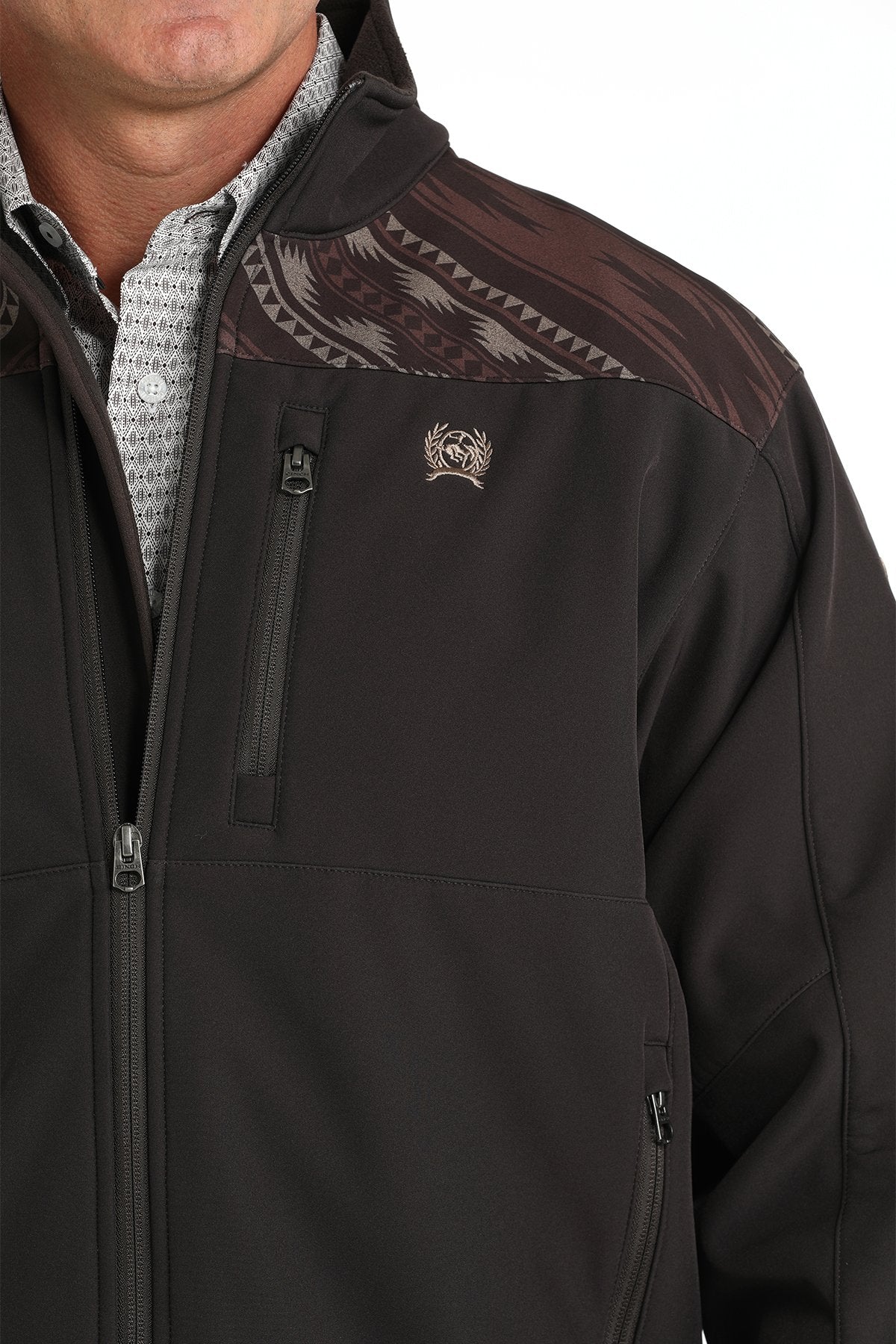 Cinch Men's Bonded Jacket - Brown