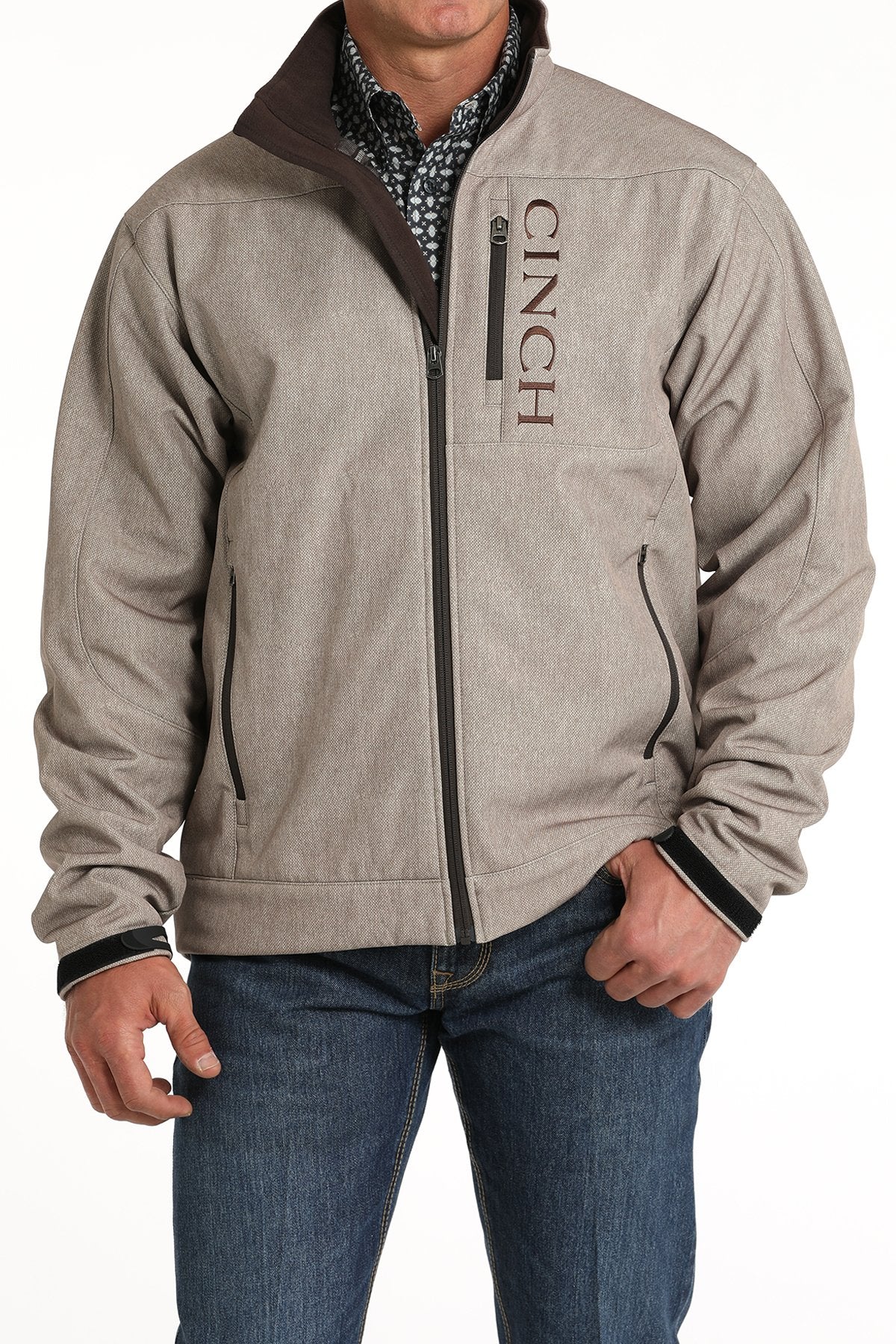 Cinch Men's Bonded Jacket - Tan