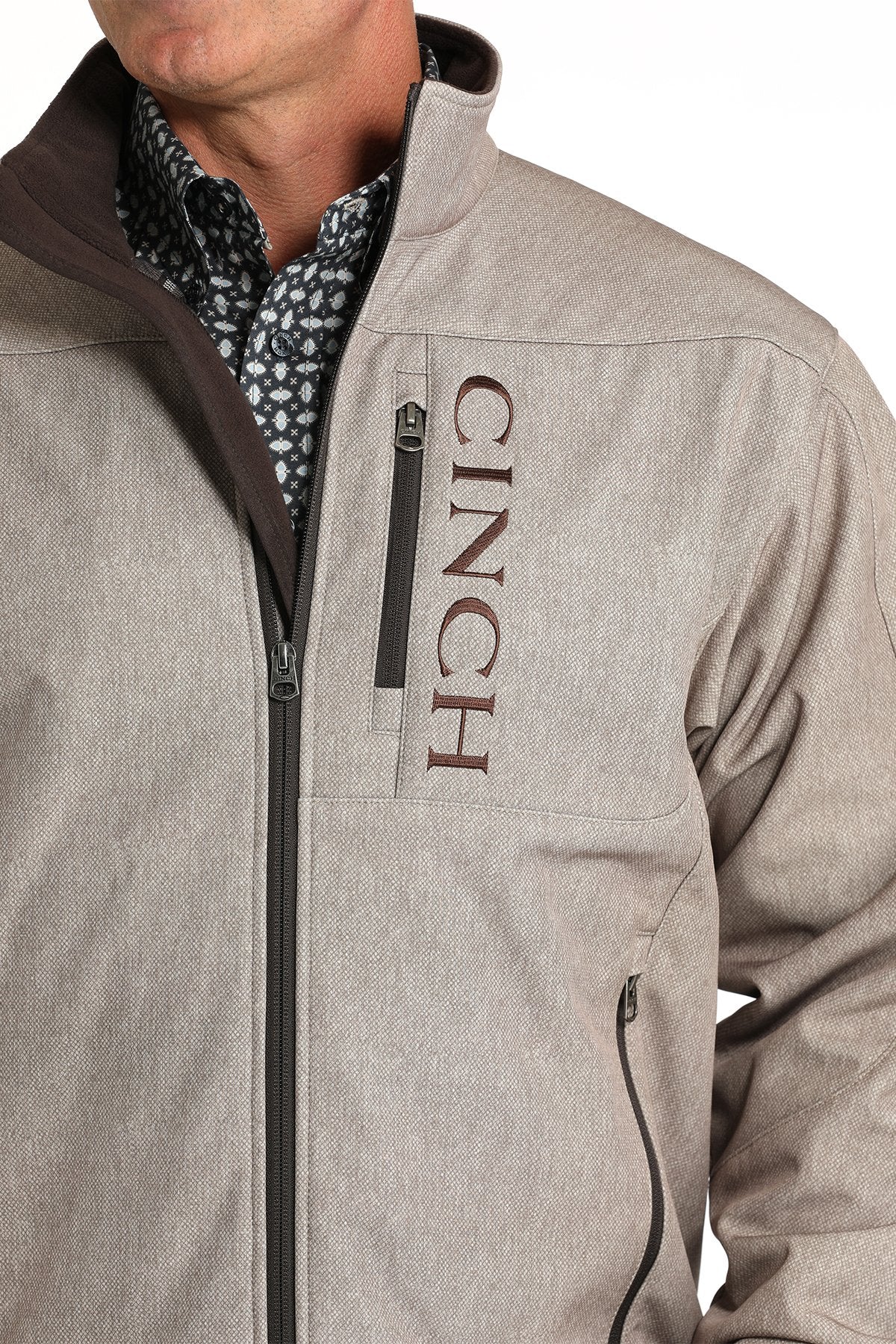 Cinch Men's Bonded Jacket - Tan