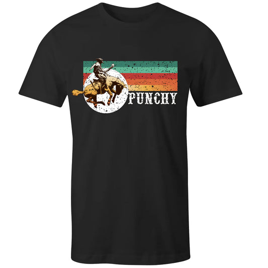 Hooey "Punchy" Black w/Serape T-shirt