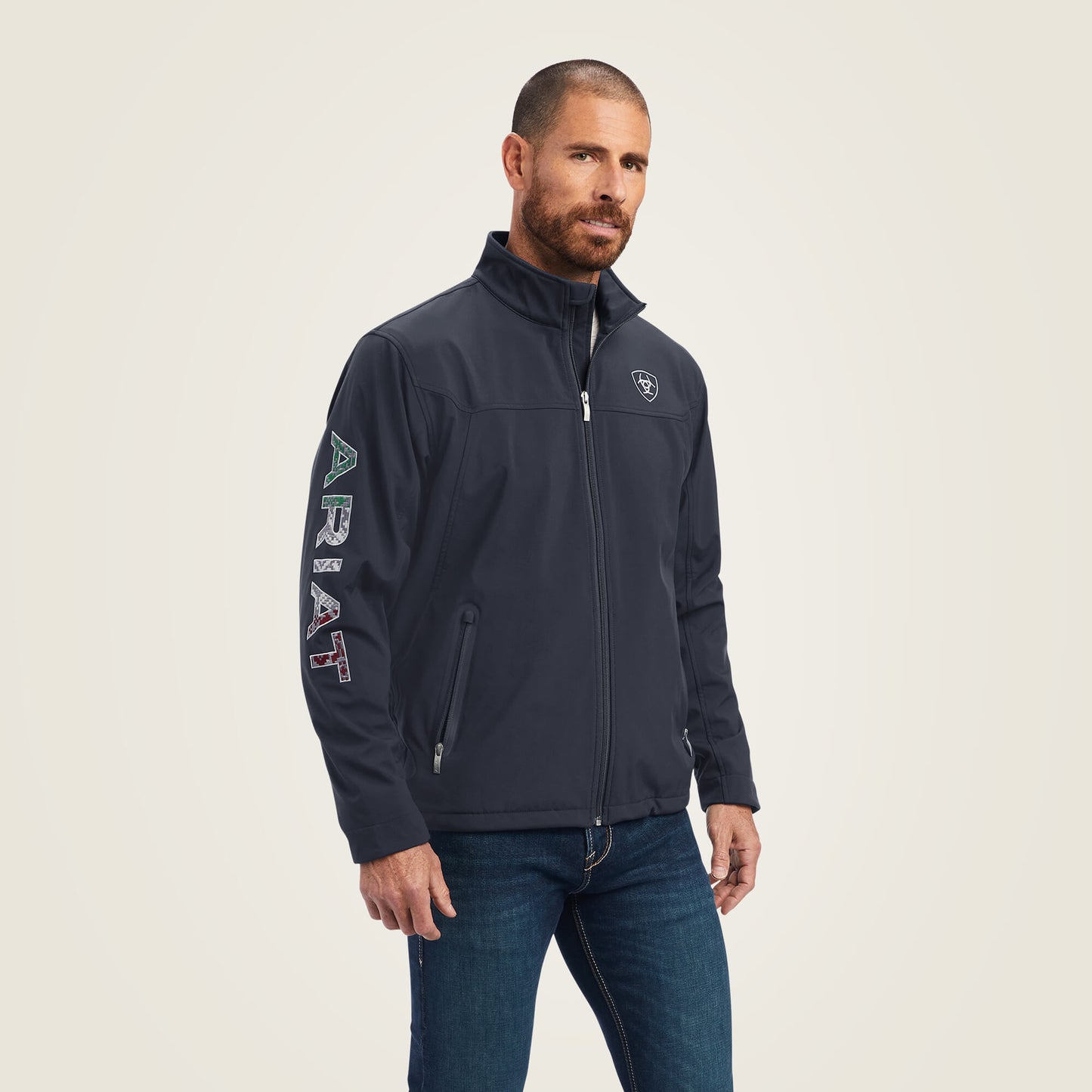 Ariat® Team Softshell Logo Thunderbird